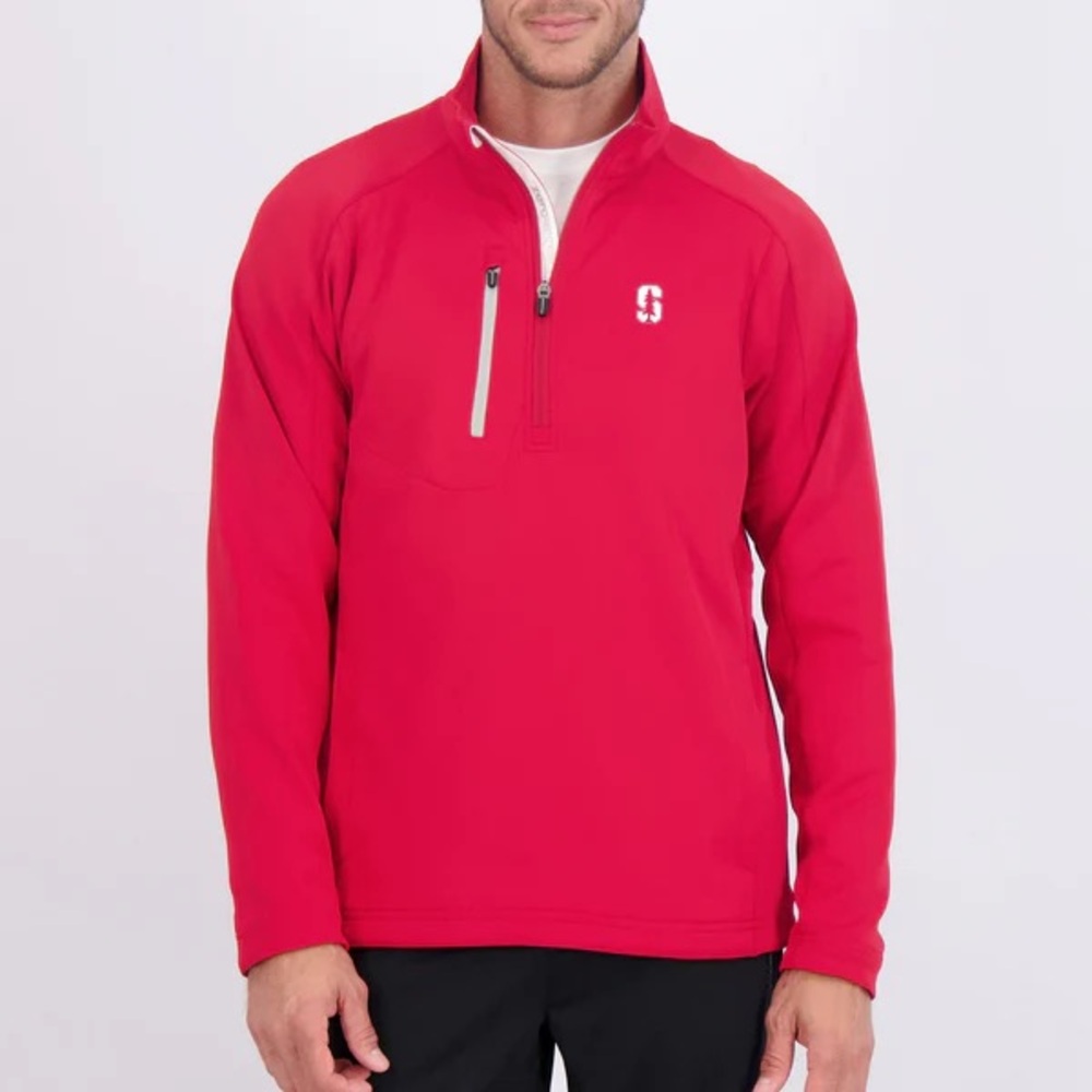 Stanford University Red Quarter-Zip Pullover